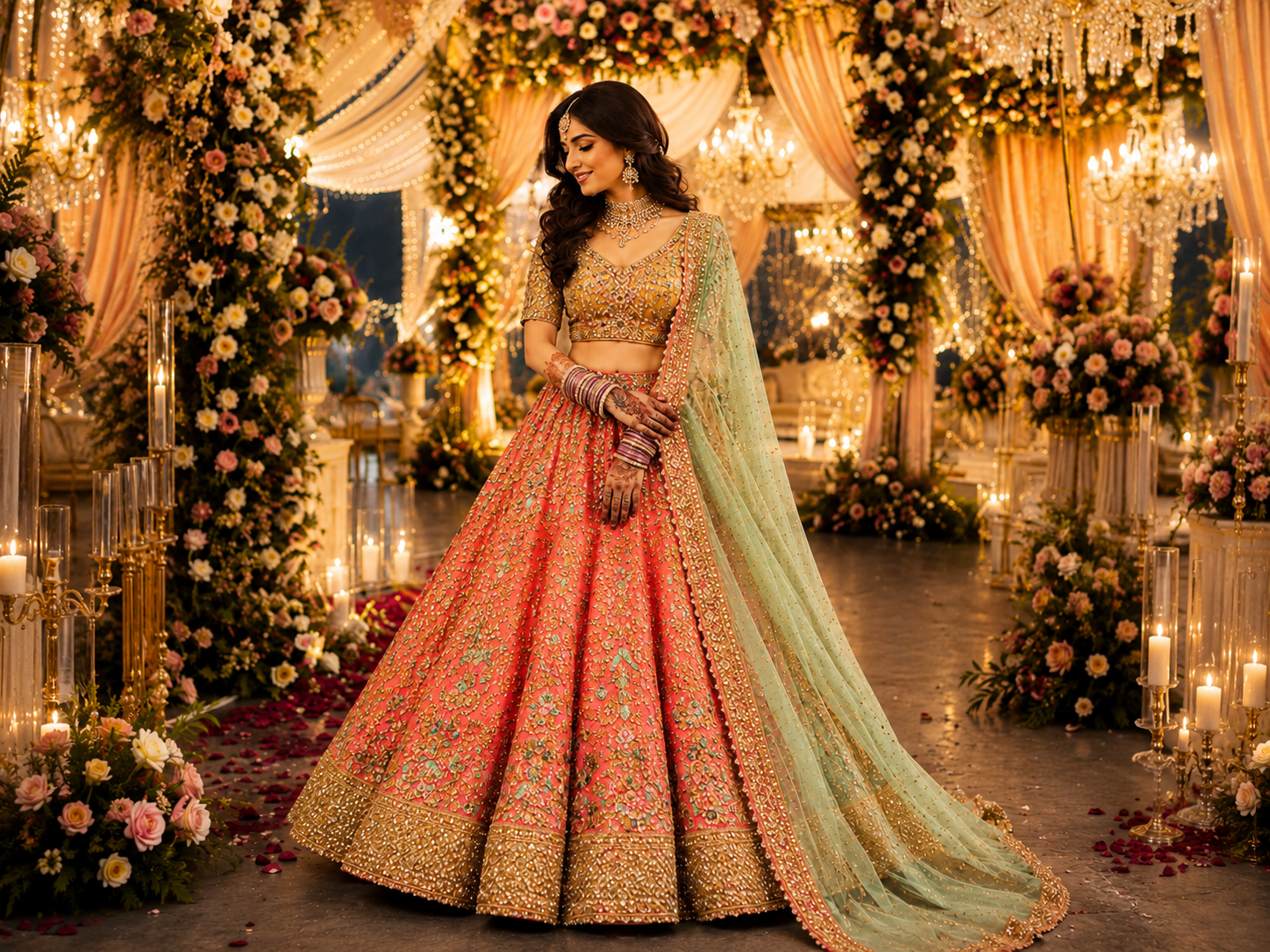 LEHANGA & HALF SAREE