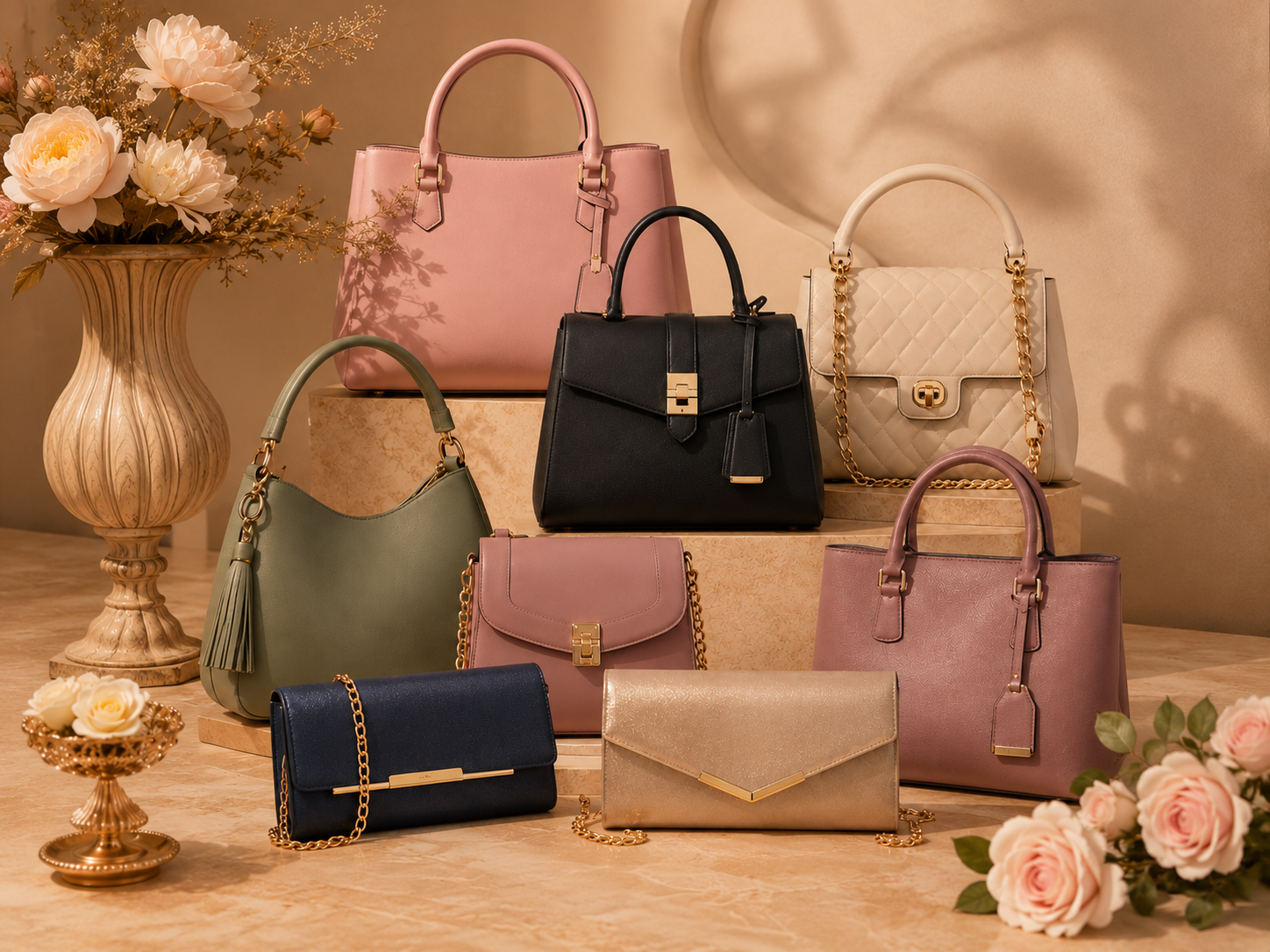PURSES & HANDBAGS